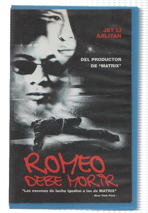 Cine VHS: ROMEO DEBE MORIR - Jet Li (Warner)