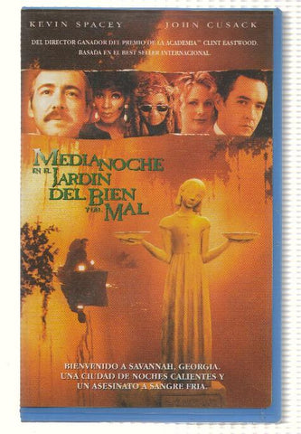 Cine VHS: MEDIANOCHE EN EL JARDIN DEL BIEN Y DEL MAL - Kevin Spacey 