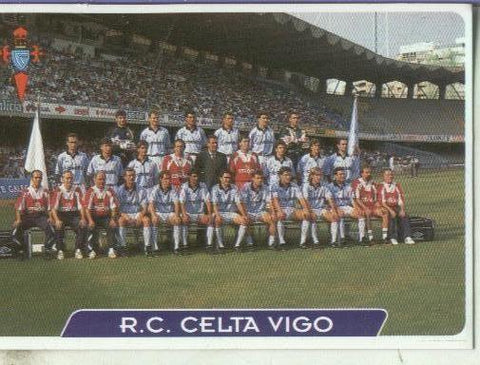 Cromos: Las fichas de la liga 95/96-Celta: R.C.Celta Vigo: plantilla