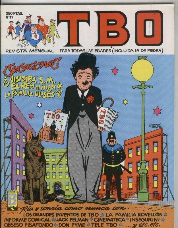 TBO de Ediciones B numero 017: portada de Salvador Mestres