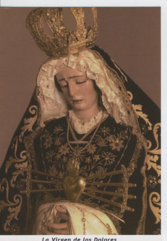 Postal 013662: Virgen de los Dolores