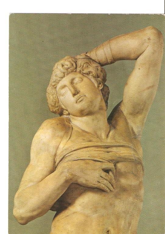 Postal 022032 : Statue destinee au tombeau du Pape Jules II
