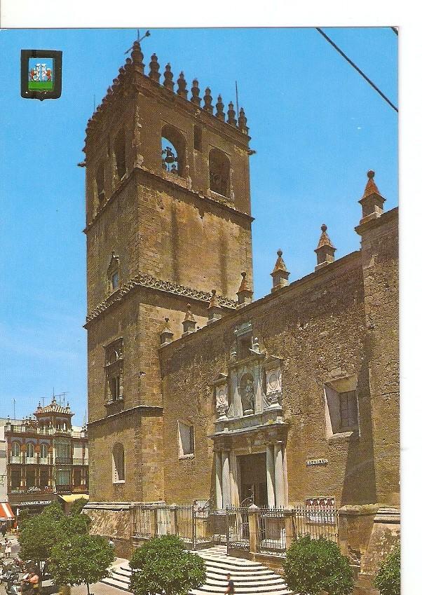 Postal 025060 : Catedral siglo XIII Badajoz 