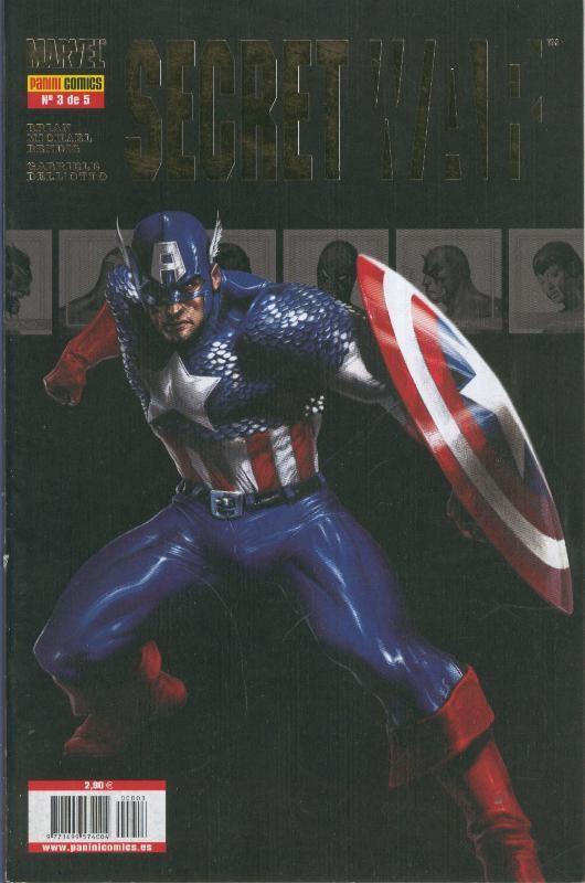 SECRET WAR Panini: Numero 03 de 05
