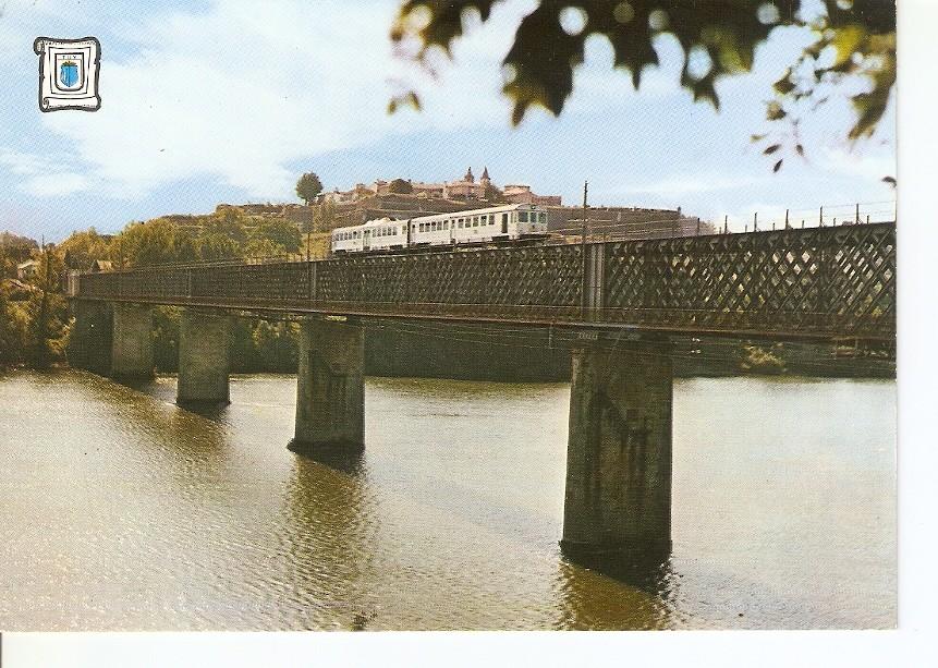 Postal 041422 : Tuy. Puente Internacional al fondo Valença de Minho (Portugal)