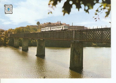 Postal 041422 : Tuy. Puente Internacional al fondo Valença de Minho (Portugal)