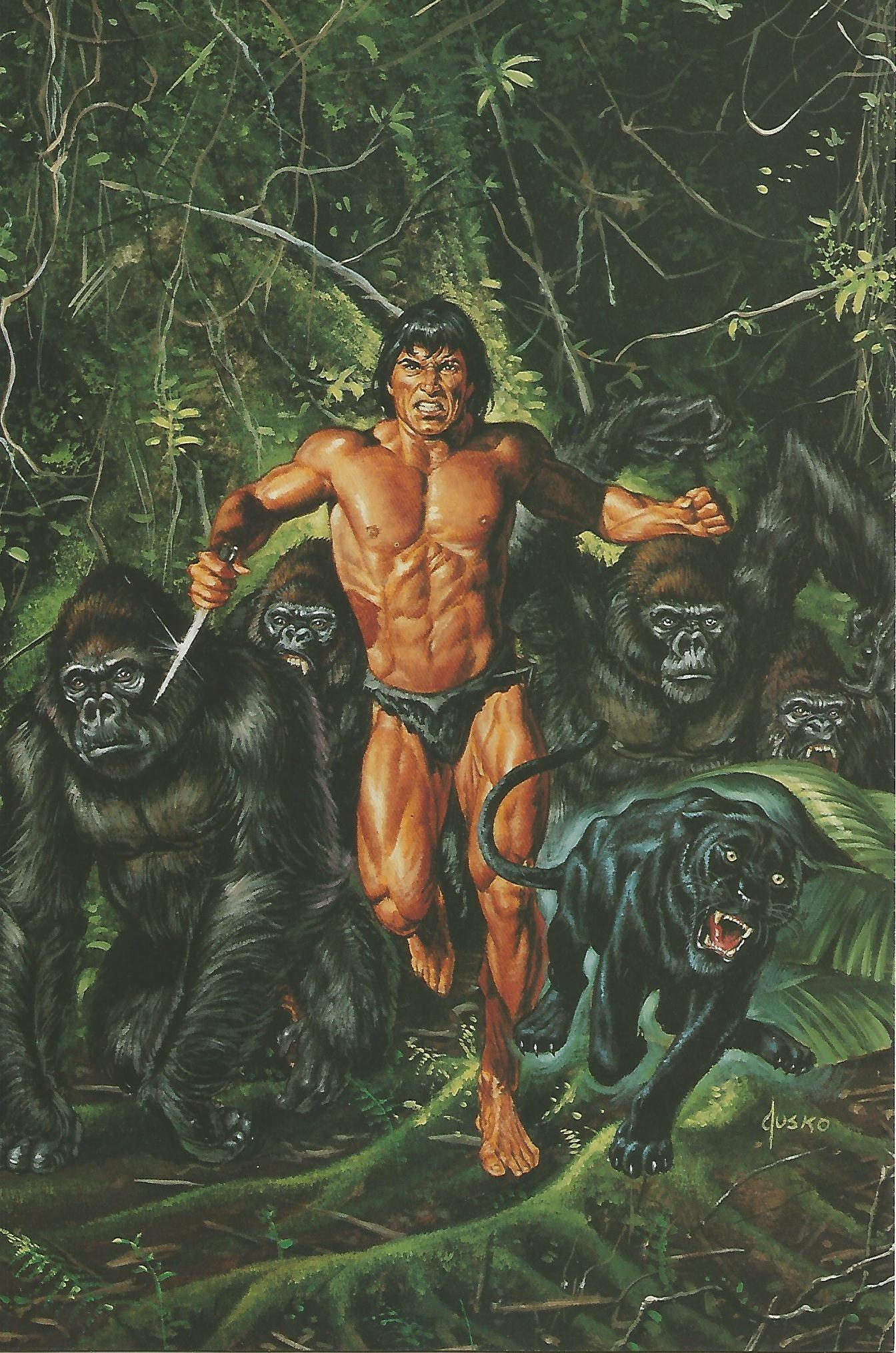 Colossal Card 51: Joe Jusko. Hunting Party