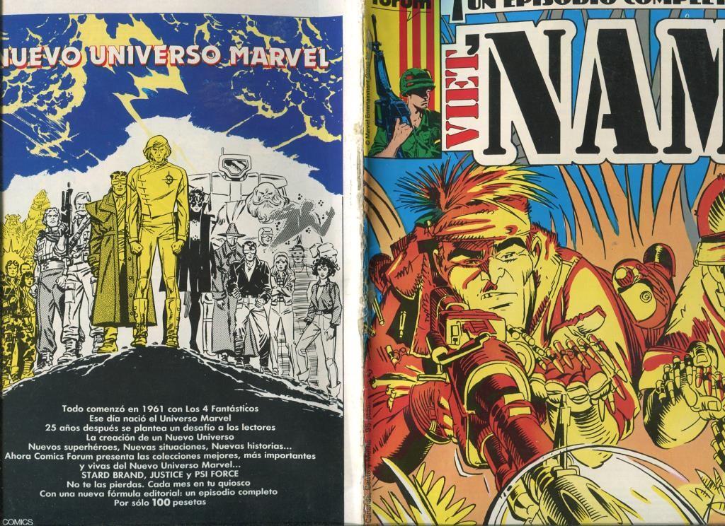 Vietnam numero 02: Limpieza (numerado 2 en trasera)