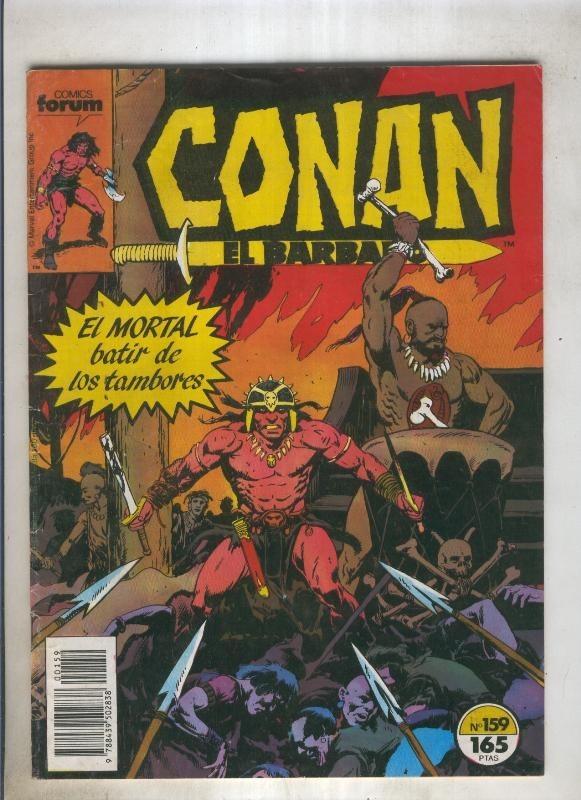 Conan el Barbaro primera edicion numero 159 (numerado 3 en trasera)