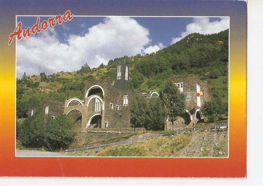 Postal 024472 : Santuari de Meritxell Valls dAndorra
