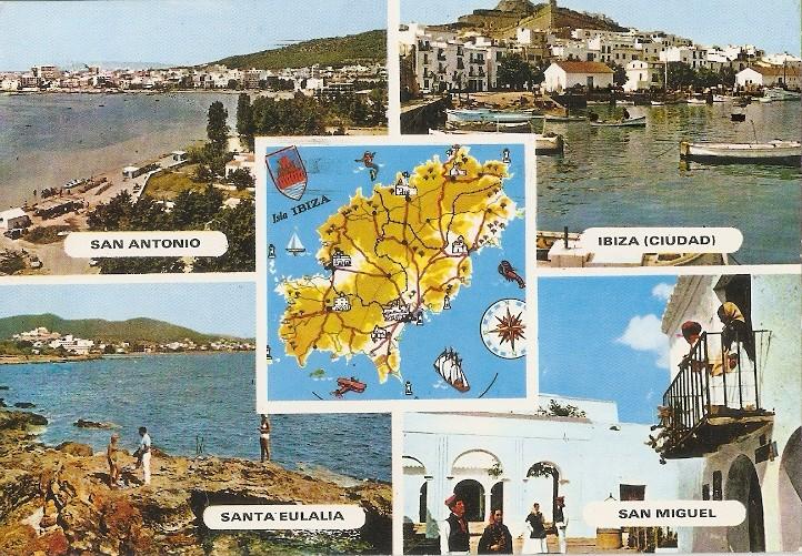 Postal 048303 : Recuerdos de Ibiza (Baleares) España