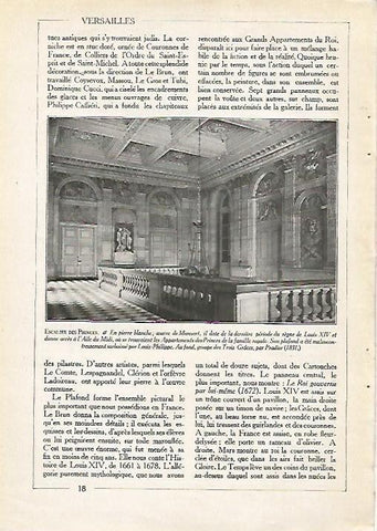 LAMINA 3706: VERSALLES. ESCALERA DE LOS PRINCIPES