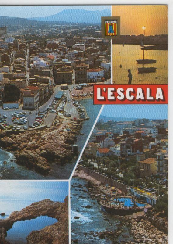 Postal 6730:  La Escala, Girona, vistas generales