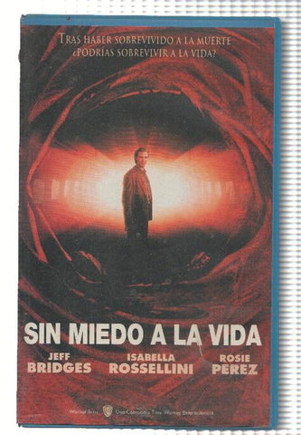 Cine VHS: SIN MIEDO A LA VIDA - Jeff Bridges