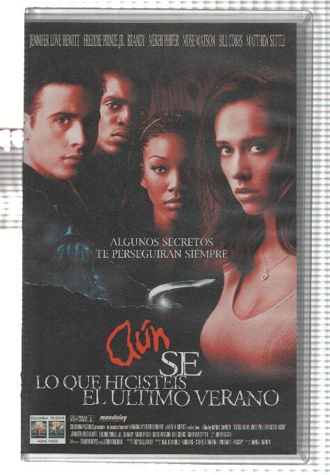 Cine VHS: AUN SE LO QUE HICISTEIS EL ULTIMO VERANO - Jennifer Love Hewitt