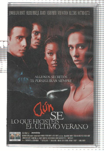 Cine VHS: AUN SE LO QUE HICISTEIS EL ULTIMO VERANO - Jennifer Love Hewitt
