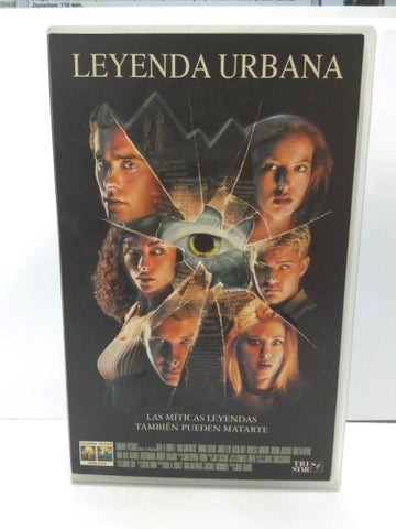 Cine VHS: LEYENDA URBANA - Jared Leto (Caratula en Reviele).