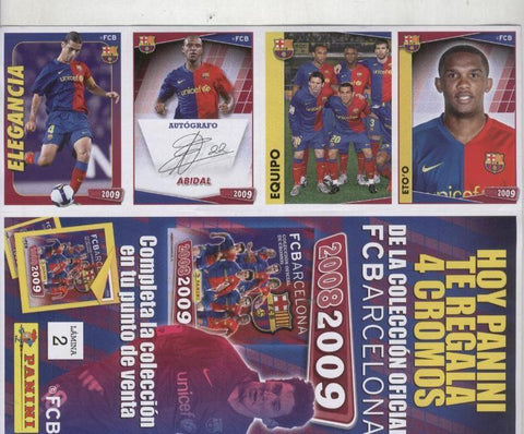 FC Barcelona 2008-2009:  lamina 02