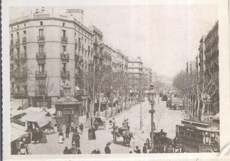 Postal 012547: Barcelona: Ronda de San Antonio