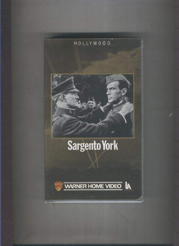 Video VHS: Sargento York (Gary Cooper)