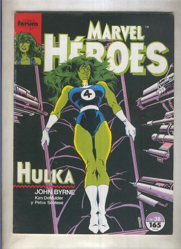 Marvel Heroes numero 38: Hulka (numerado 4 en trasera)
