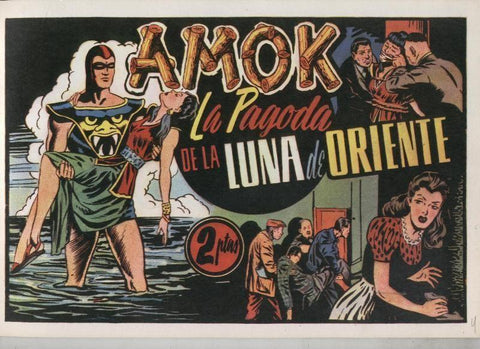 Facsimil: Amok numero 04: la pagoda de la luna de oriente