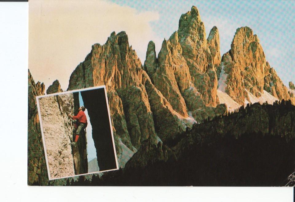 Postal 017006: DOLOMITES - Croda de Lago. Dolomiti