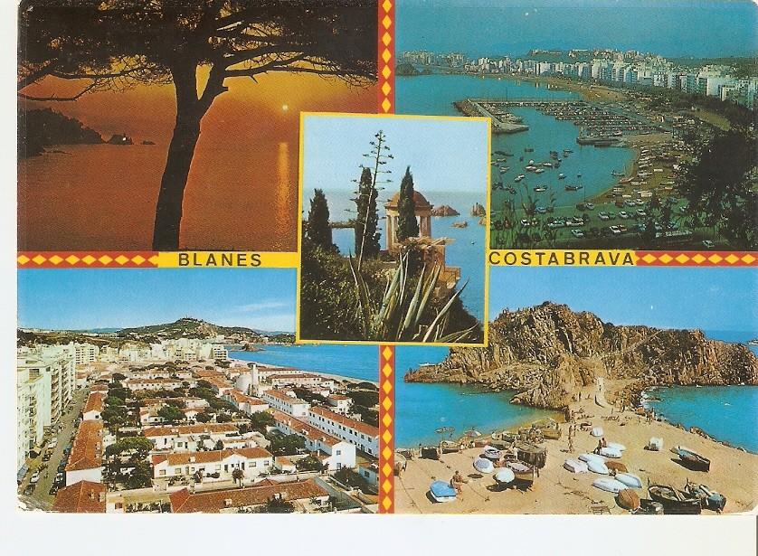 Postal 044528 : Blanes Costa Brava