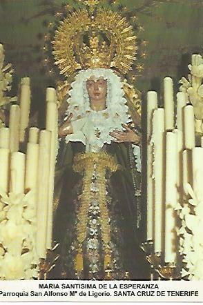 POSTAL 54547: Virgen de la Esperanza. Santa Cruz de Tenerife