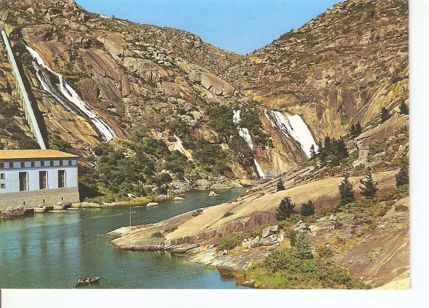 Postal 034878 : Ezaro (La Coruña). Cascada