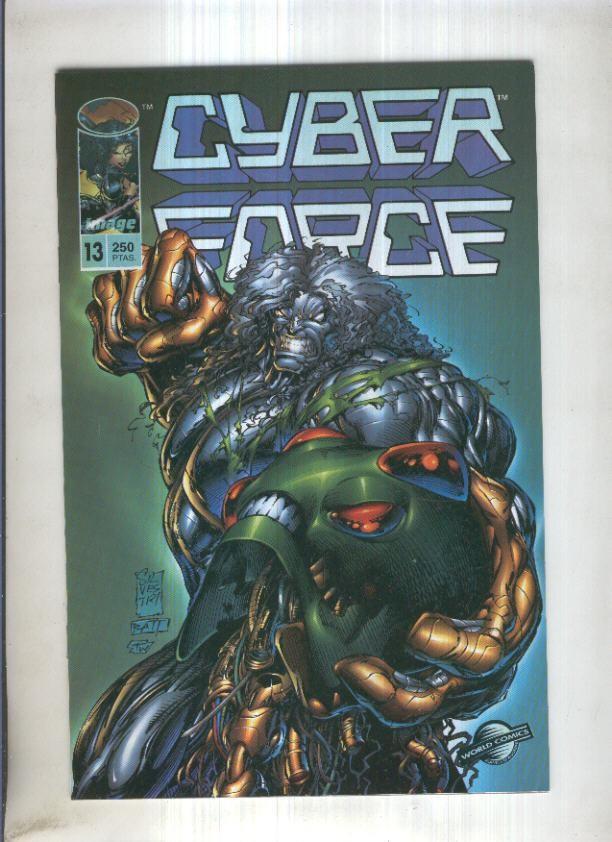 CYBER FORCE, Vol.01 Numero 13: Armaduras (World Comics 1995)