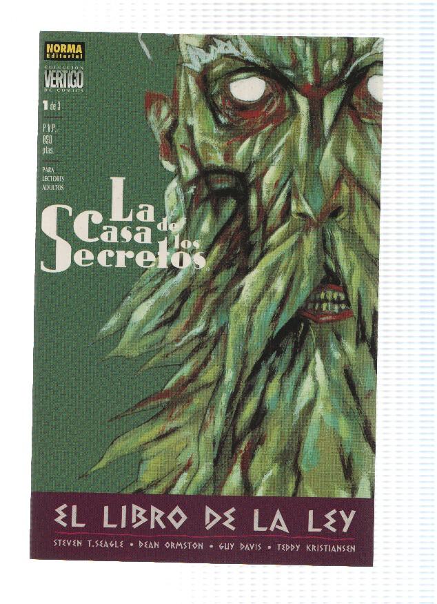 Coleccion Vertigo Numero 74: LA CASA DE LOS SECRETOS: El Libro de la Ley 1 (Norma Editorial)