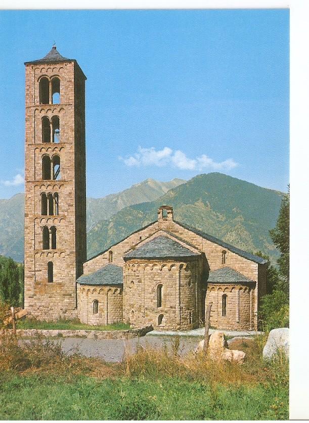 Postal 045153 : Pirineos Centrales San Climent de Tahull Iglesia Romanica del sigo XI