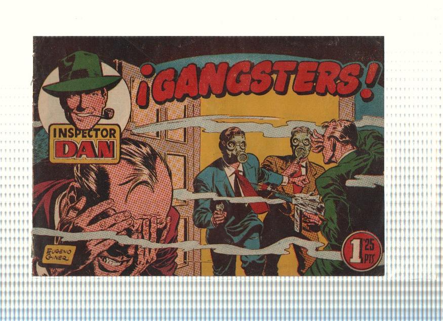Inspector Dan, original de Bruguera numero 63: Gangsters