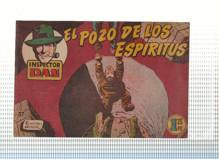 Inspector Dan, original de Bruguera numero 37: El pozo de los espiritus