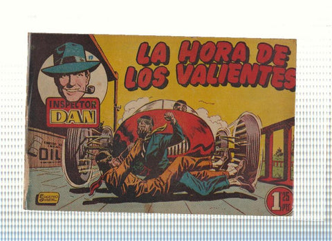 Inspector Dan, original de Bruguera numero 17: La hora de los valientes
