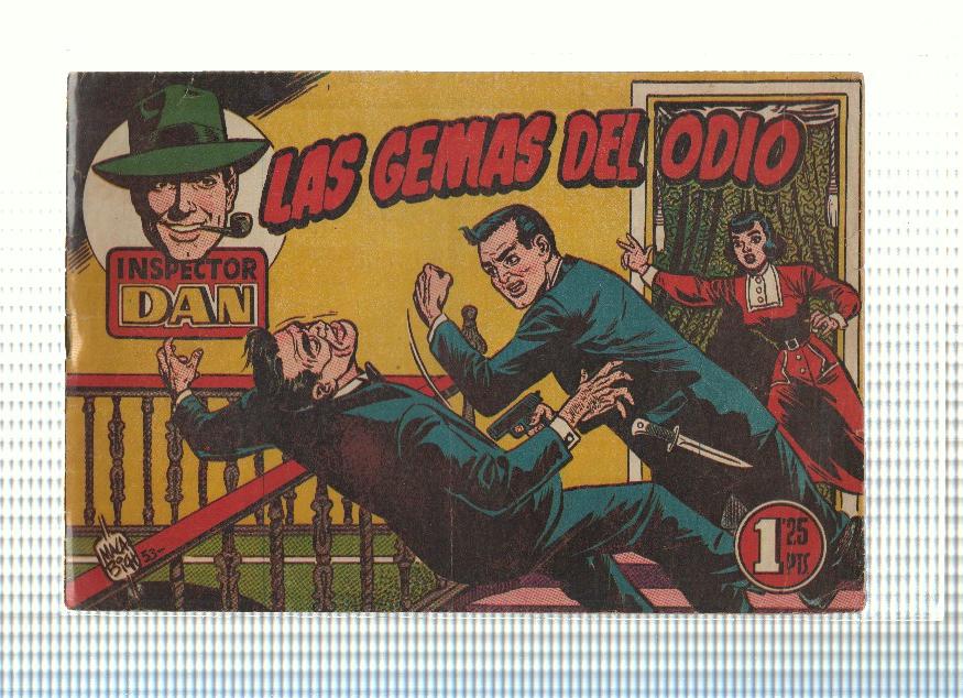 Inspector Dan, original de Bruguera numero 39: Las gemas del odio
