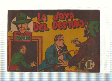 Inspector Dan, original de Bruguera numero 10: La joya del destino