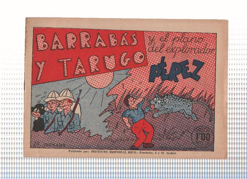 Barrabas y Tarugo:, coleccion completa de 3 numeros