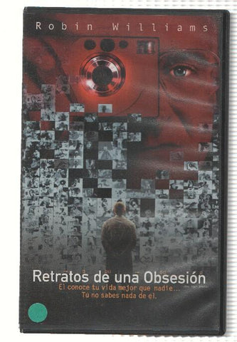 Cine VHS: RETRATOS DE UNA OBSESION - Robin Williams