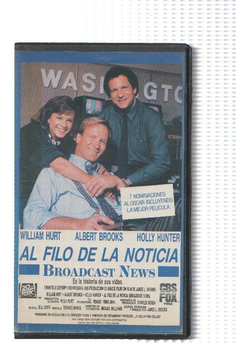 Cine VHS: AL FILO DE LA NOTICIA - William Hurt