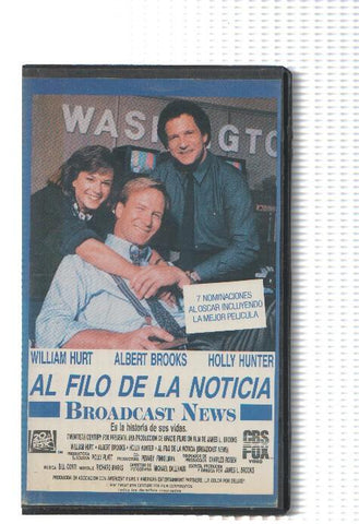 Cine VHS: AL FILO DE LA NOTICIA - William Hurt