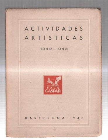Actividades artisticas de la Saga Gaspar entre 1942-1943
