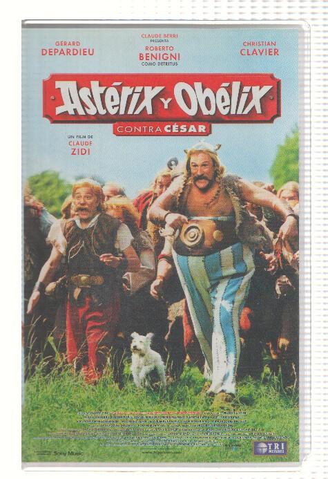 Cine VHS: ASTERIX Y OBELIX: CONTRA EL CESAR - Gerard Depardieu