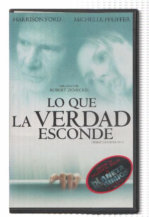 Cine VHS: LO QUE LA VERDAD ESCONDE - Harrisond Ford