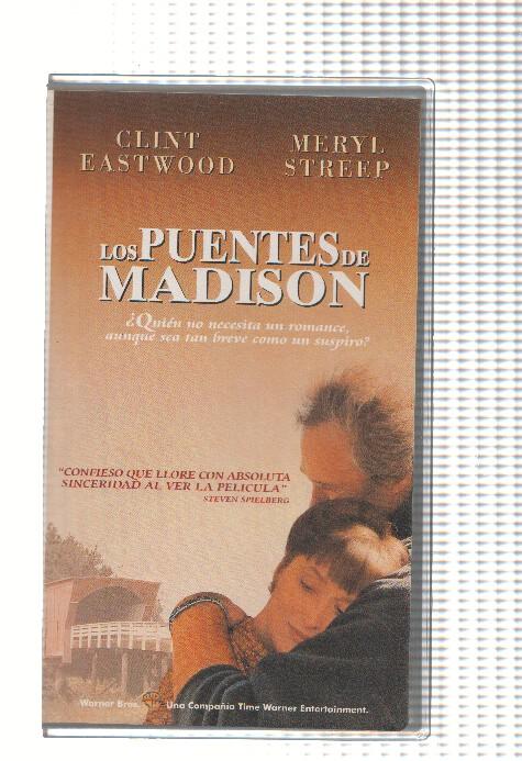 Cine VHS: LOS PUENTES DE MADISON - Clint Eastwood, Meryl Streep