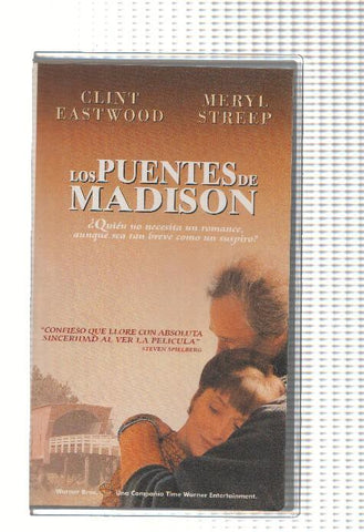 Cine VHS: LOS PUENTES DE MADISON - Clint Eastwood, Meryl Streep