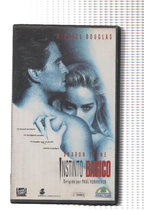 Cine VHS: INSTINTO BASICO - Michael Douglas, Sharon Stone