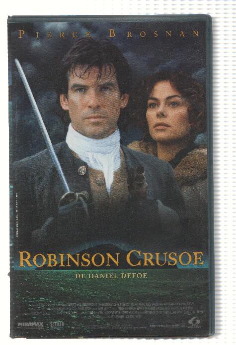 Cine VHS: ROBINSON CRUSOE - Pierce Brosnan