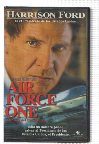 Cine VHS: AIR FORCE ONE - Harrison Ford